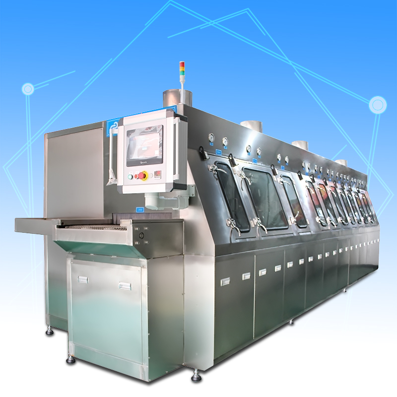 全自動半導(dǎo)體超聲波噴淋清洗機(jī)